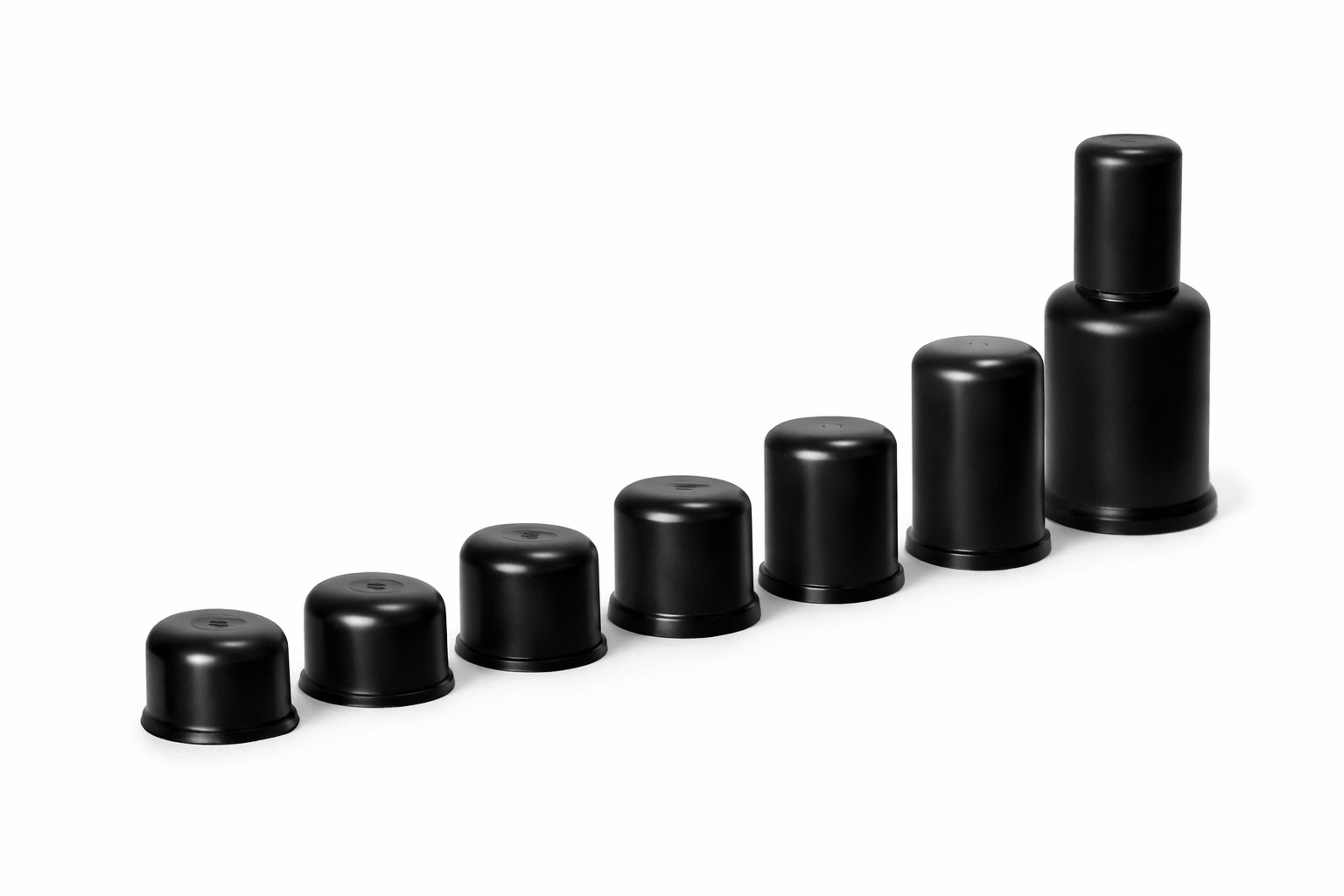 BoltRex protection caps in multiple sizes